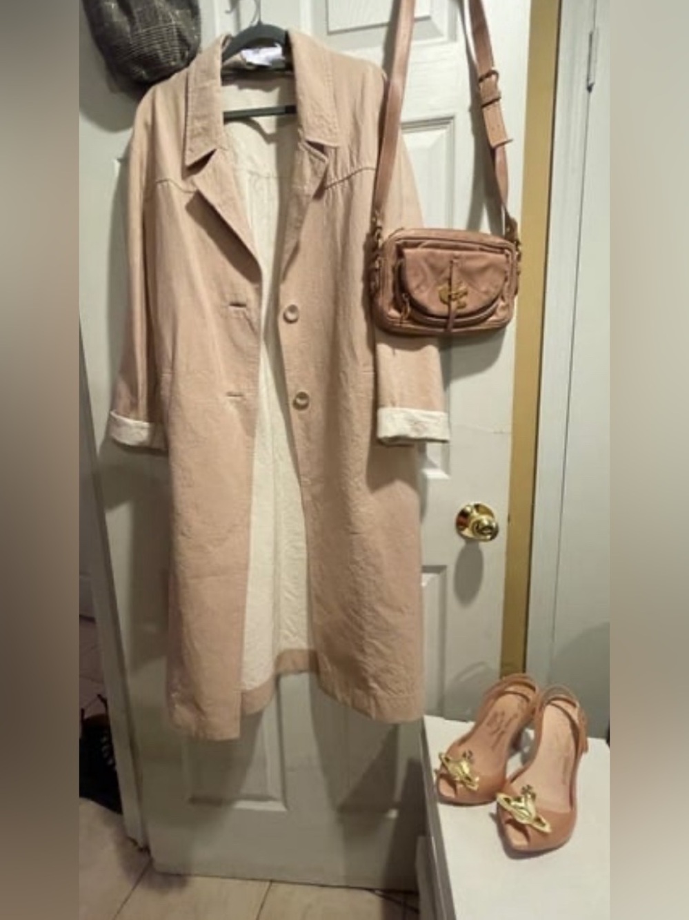 Becken Silk Blend Coat, M
